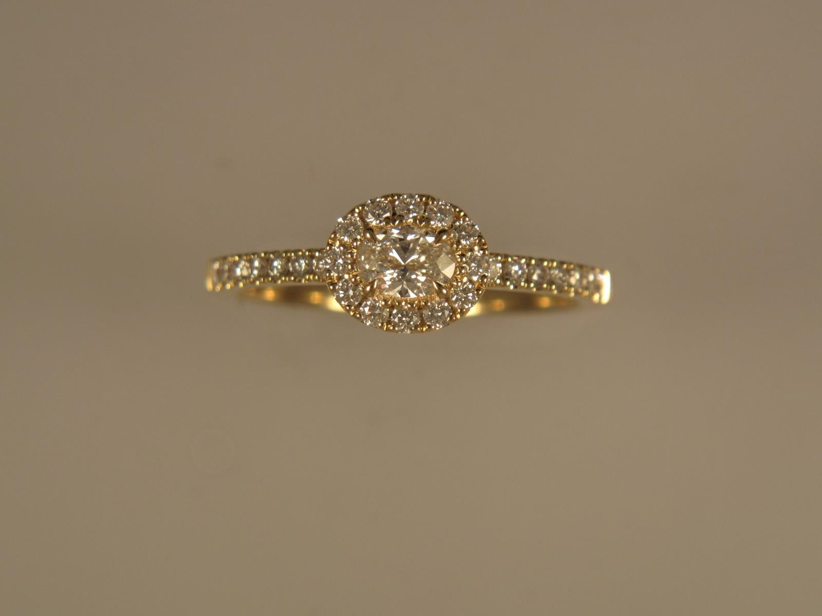 gold engagement rings for women